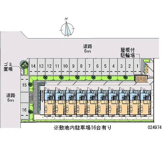 ★手数料０円★茂原市茂原西　月極駐車場（LP）